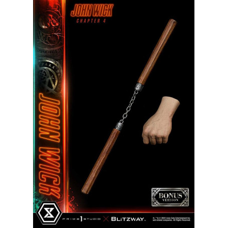 Prime 1 Studio - John Wick Capitolo 4 Ultimate Premium Masterline Series 1/4 John Wick Deluxe Versione Bonus