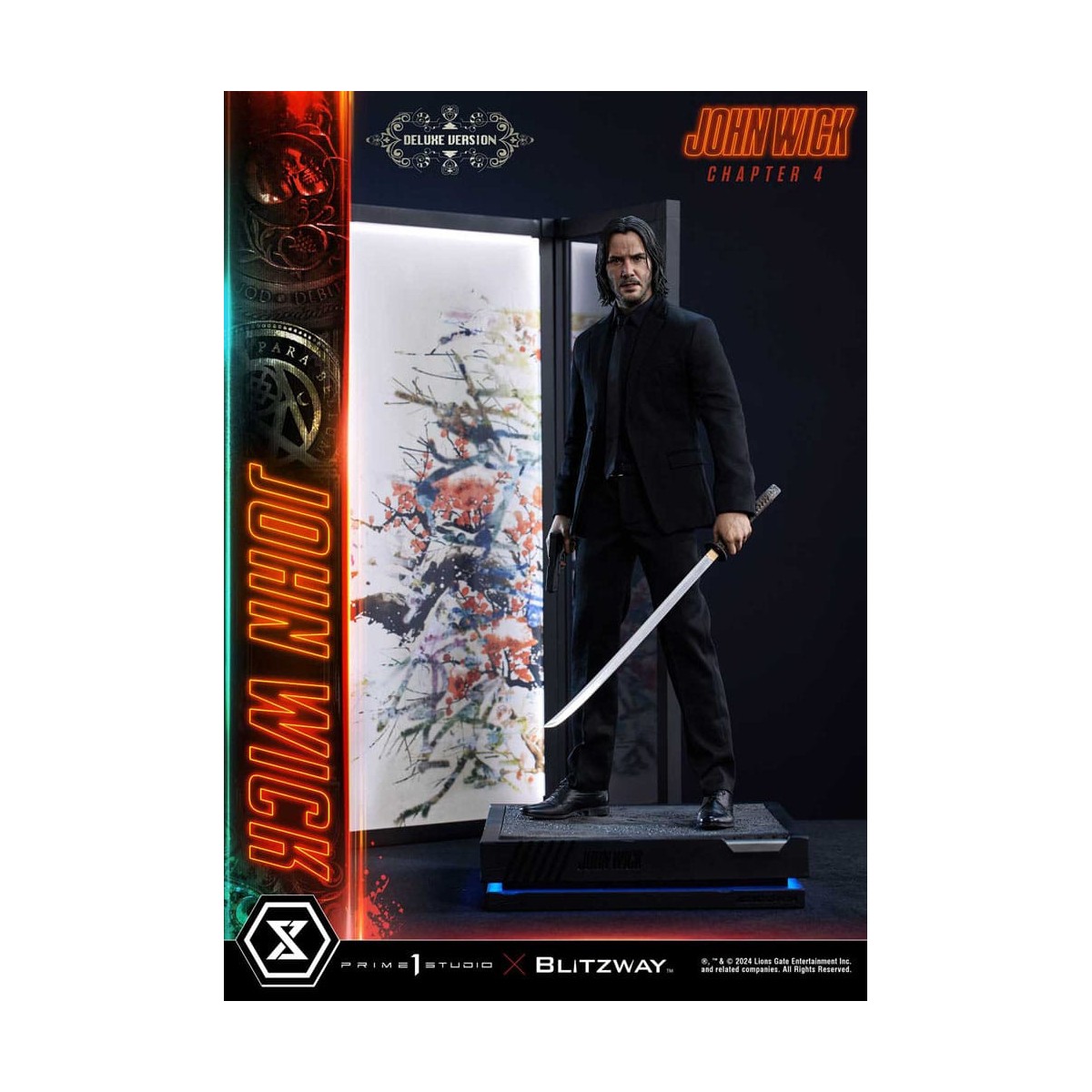 Prime 1 Studio - John Wick Capitolo 4 Ultimate Premium Masterline Series 1/4 John Wick Deluxe Versione Bonus