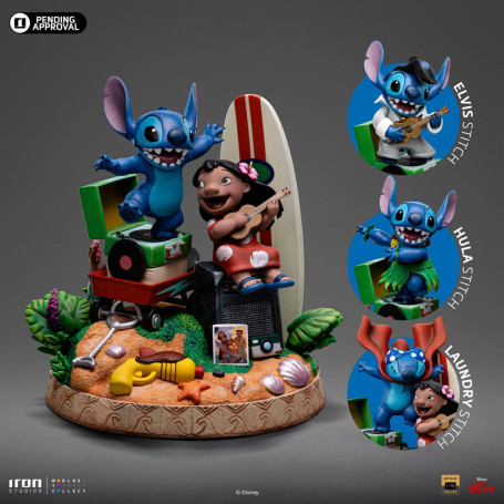 Iron Studios - Disney - Lilo & Stitch Deluxe Art Scala 1/10
