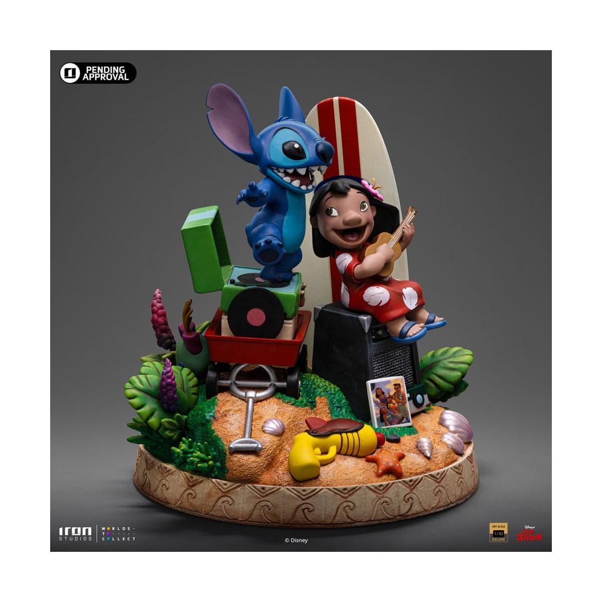 Iron Studios - Disney - Lilo & Stitch Deluxe Art Scala 1/10