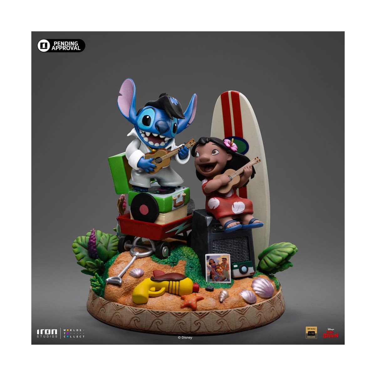 Iron Studios - Disney - Lilo & Stitch Deluxe Art Scala 1/10