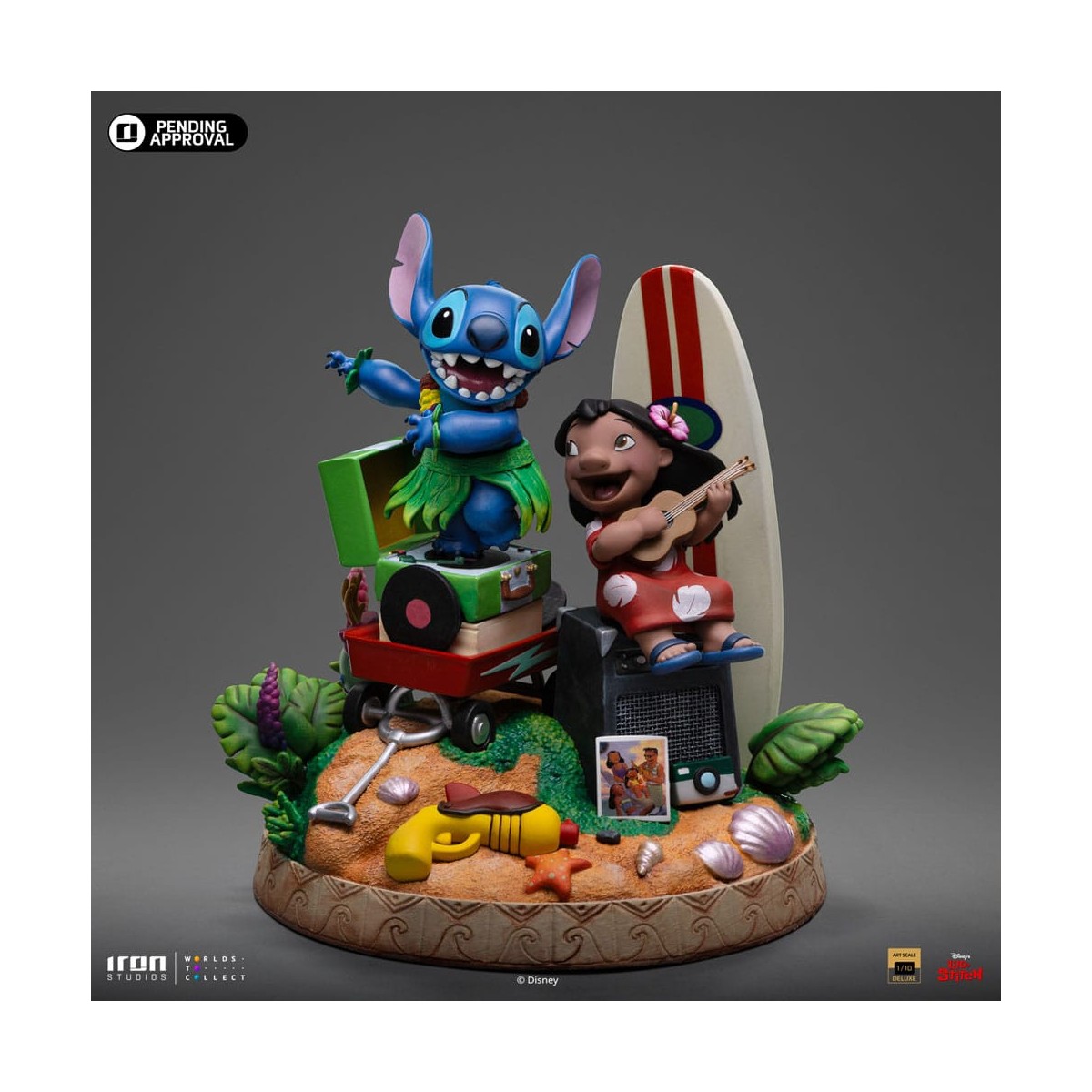 Iron Studios - Disney - Lilo & Stitch Deluxe Art Scala 1/10