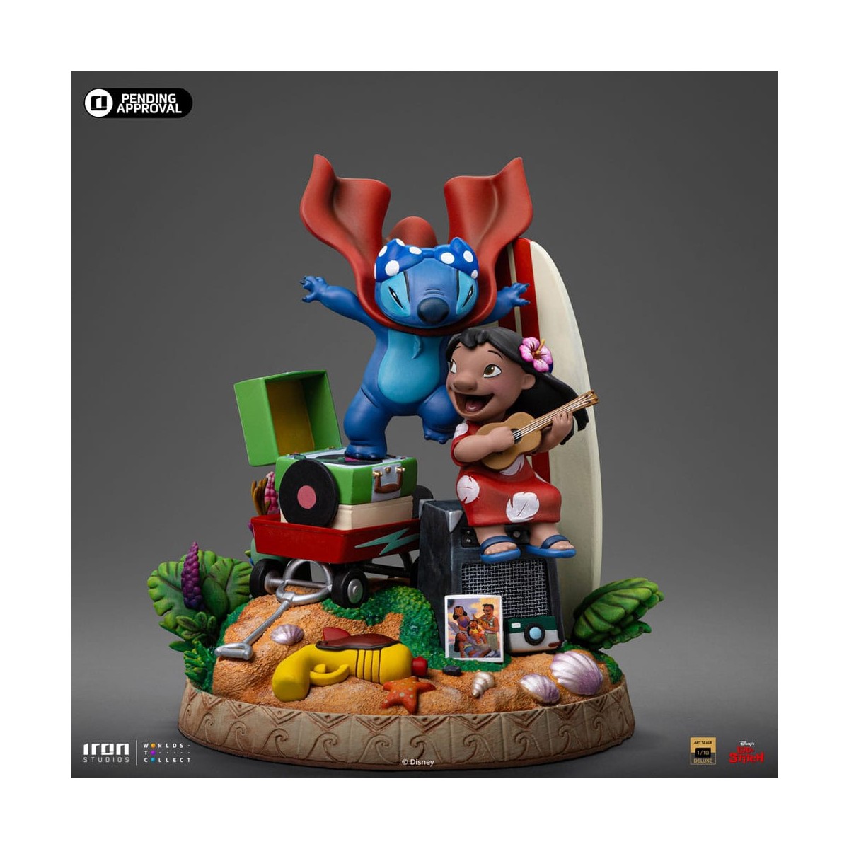 Iron Studios - Disney - Lilo & Stitch Deluxe Art Scala 1/10