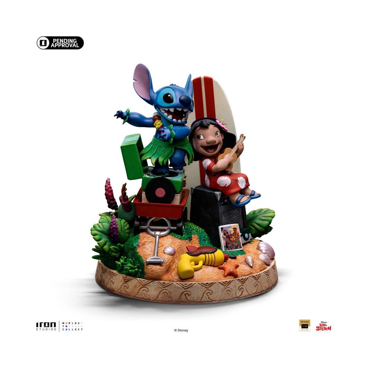 Iron Studios - Disney - Lilo & Stitch Deluxe Art Scala 1/10