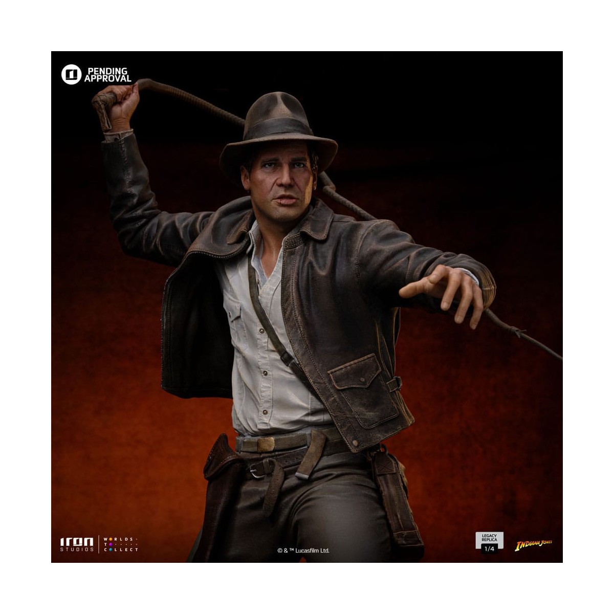Iron Studios - Indiana Jones Legacy Replica 1/4