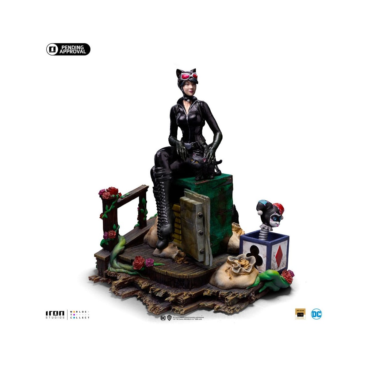 Iron Studios DC Comics - Catwoman (Gotham City Sirens) Deluxe Arts Scala 1/10