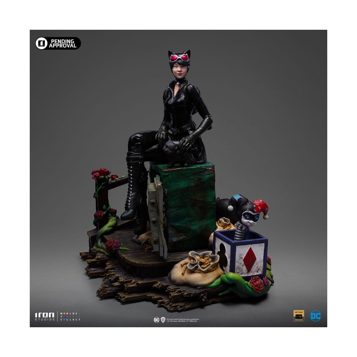 Iron Studios DC Comics - Catwoman (Gotham City Sirens) Deluxe Arts Scala 1/10
