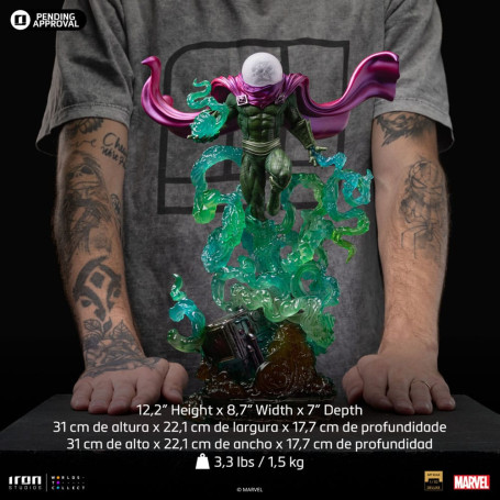 Iron Studios Marvel Comics - Spider-Man Vs Villains Mysterio Deluxe Art Scale
