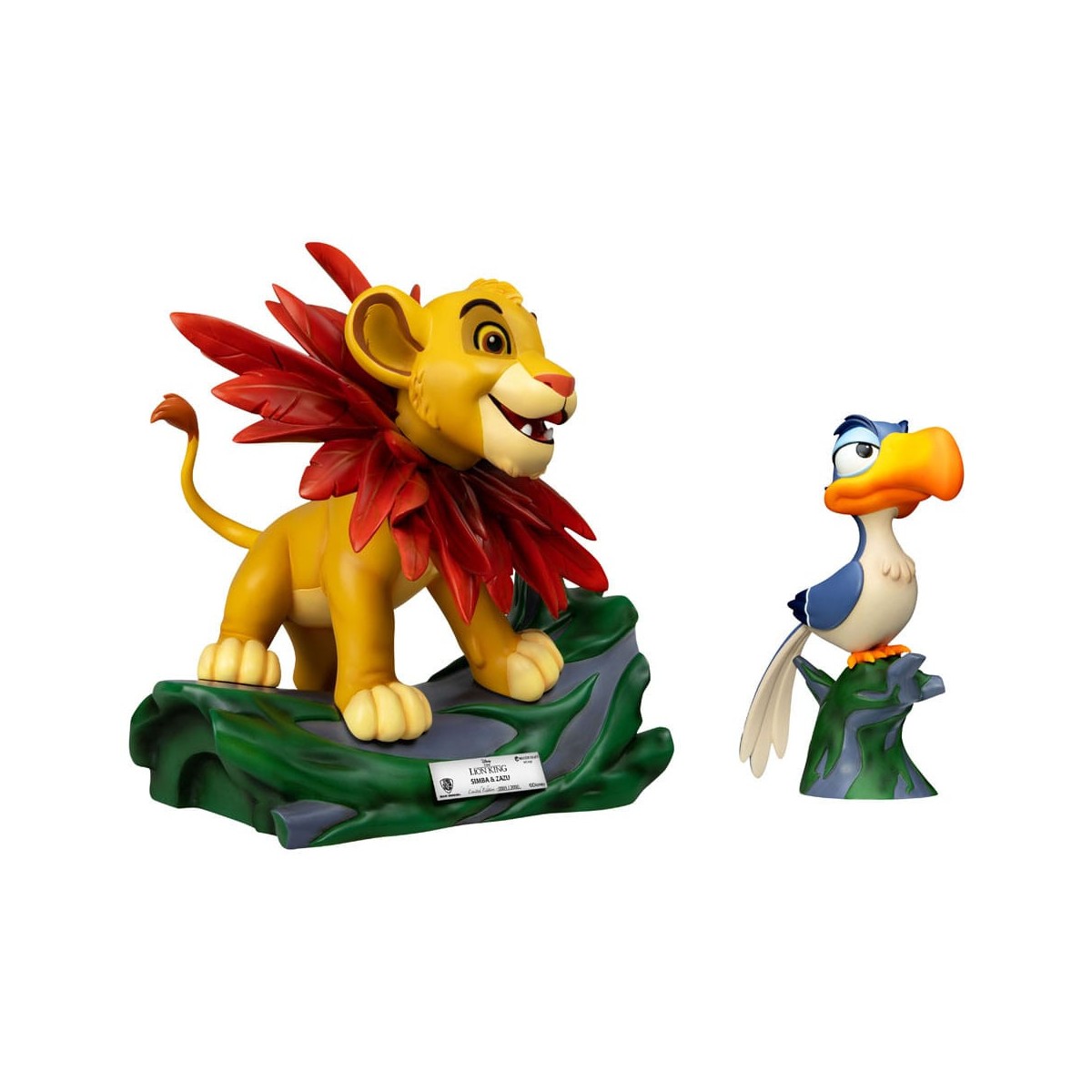 Disney - Regno delle bestie - Artigianato del piccolo Simba e Zazu - Il Re Leone