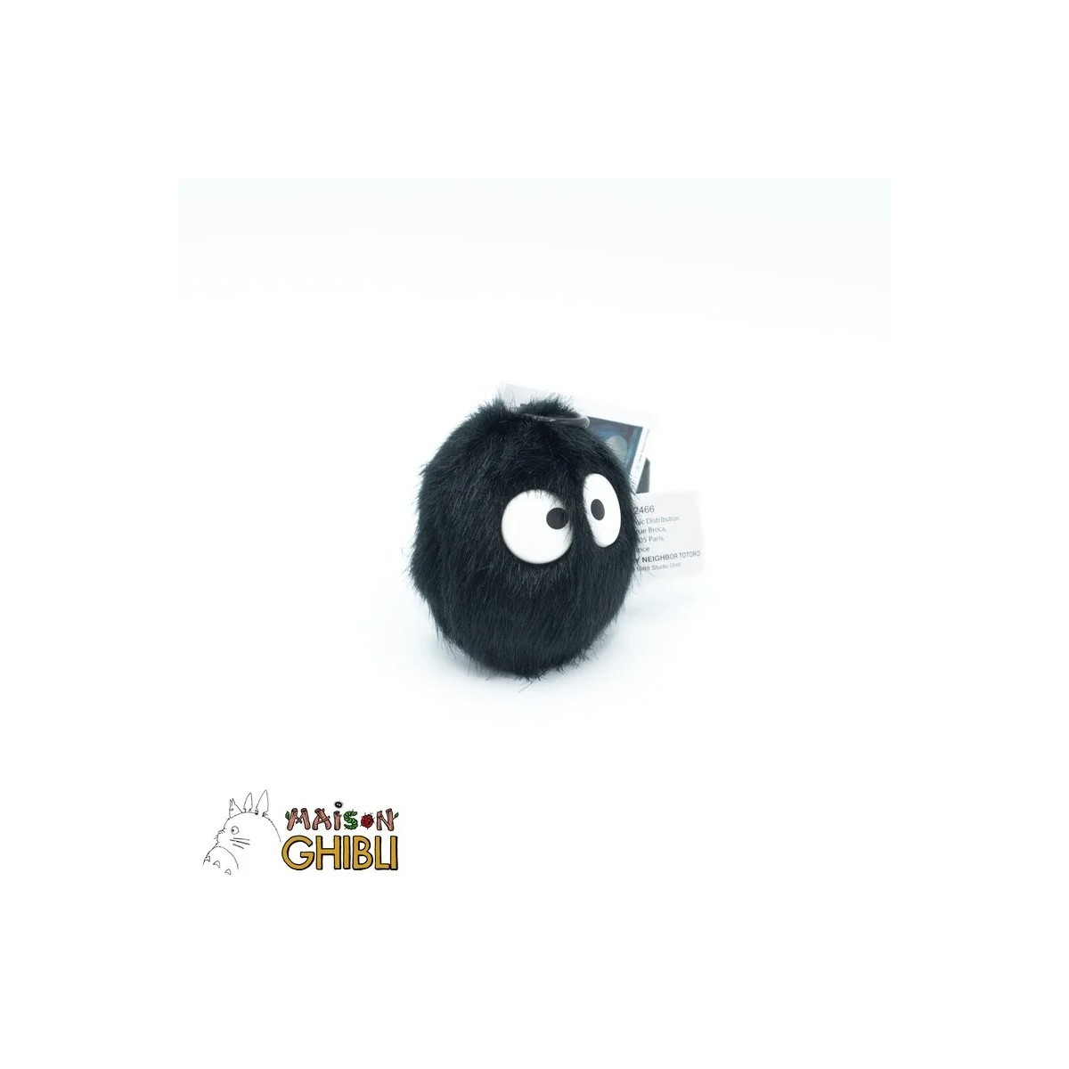 Peluche vibrante testa nera Maison Ghibli - Susuwatari Il mio vicino Totoro