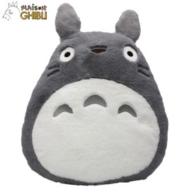 Cuscino Maison Ghibli Nakayoshi Totoro Grigio - Il mio vicino Totoro