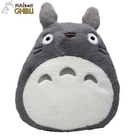 Cuscino Maison Ghibli Nakayoshi Totoro Grigio - Il mio vicino Totoro