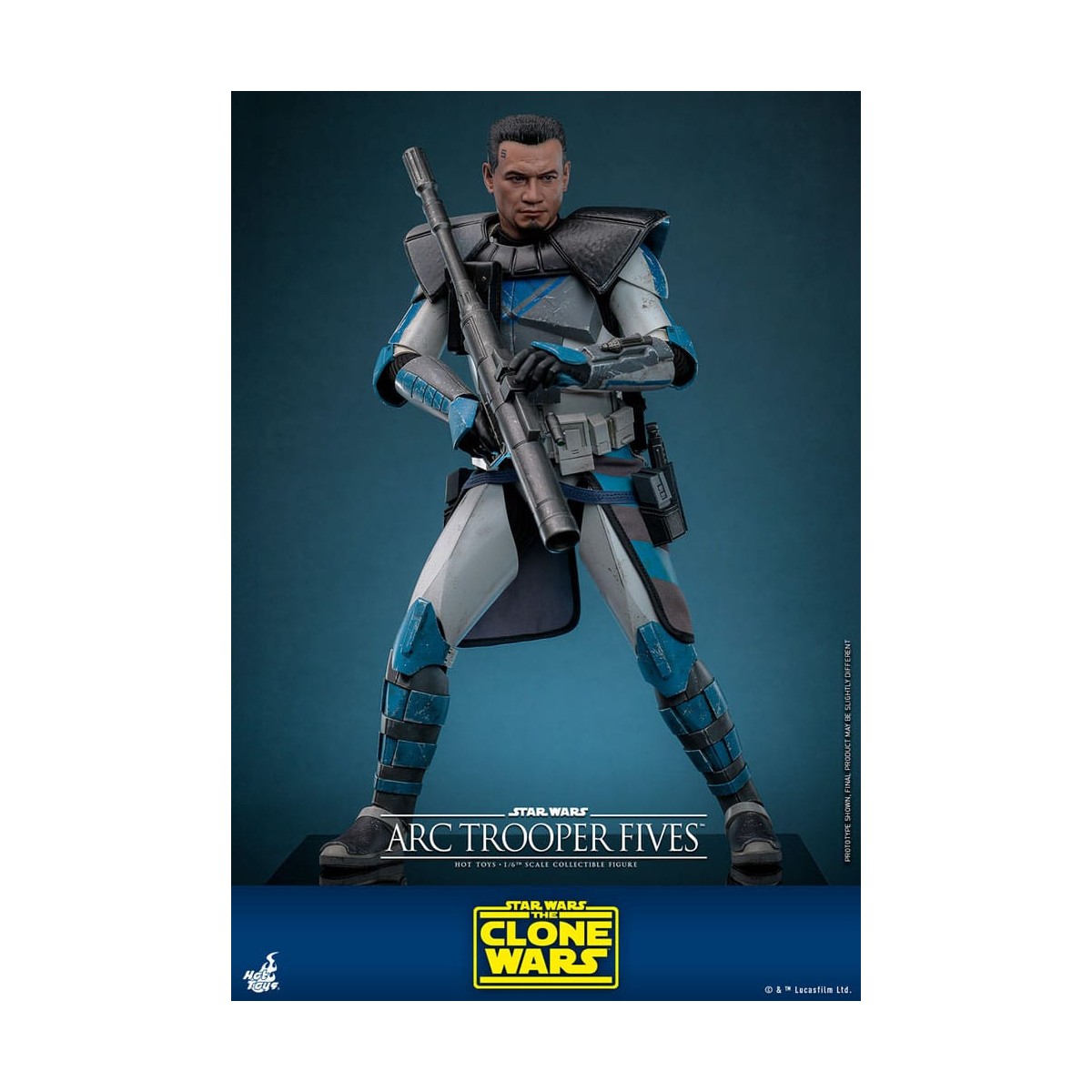 Hot Toys Star Wars - Clone Trooper Cinque - The Clone Wars 1/6