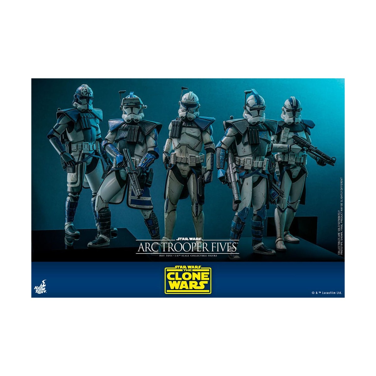 Hot Toys Star Wars - Clone Trooper Cinque - The Clone Wars 1/6