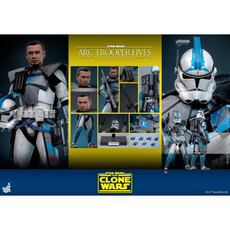 Hot Toys Star Wars - Clone Trooper Cinque - The Clone Wars 1/6