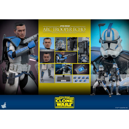 Hot Toys Star Wars - Clone Trooper Echo - The Clone Wars 1/6