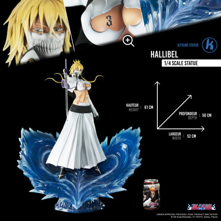 Kitsune - Statua HALLIBEL 1/4 - Bleach