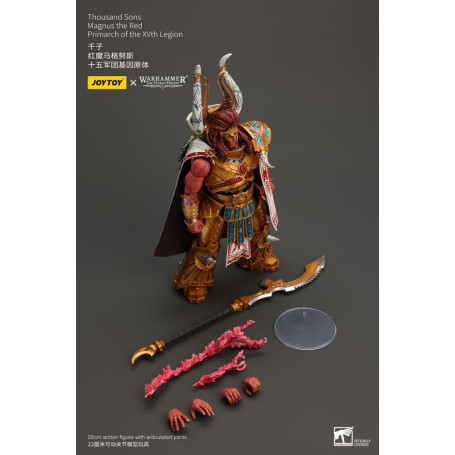 JoyToy Space Marine - Mille figli Magnus il Primarca Rosso della XV Legione - 1/18 - Warhammer L'eresia di Horus