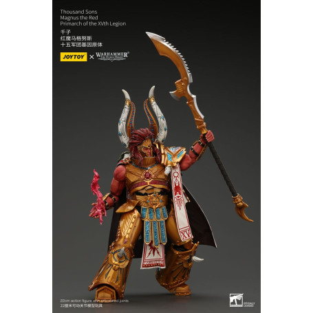 JoyToy Space Marine - Mille figli Magnus il Primarca Rosso della XV Legione - 1/18 - Warhammer L'eresia di Horus