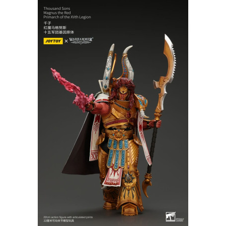 JoyToy Space Marine - Mille figli Magnus il Primarca Rosso della XV Legione - 1/18 - Warhammer L'eresia di Horus