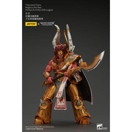 JoyToy Space Marine - Mille figli Magnus il Primarca Rosso della XV Legione - 1/18 - Warhammer L'eresia di Horus
