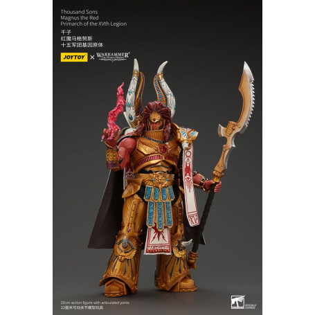 JoyToy Space Marine - Mille figli Magnus il Primarca Rosso della XV Legione - 1/18 - Warhammer L'eresia di Horus