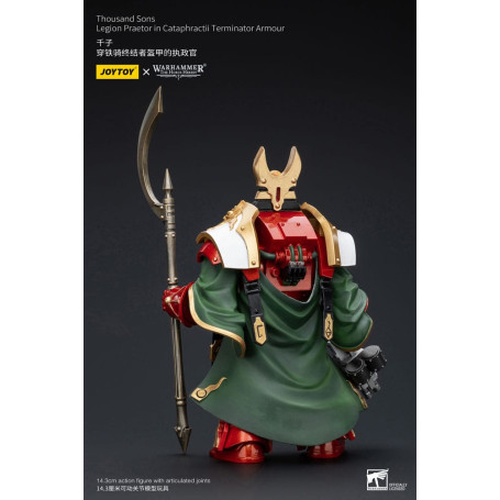 JoyToy Space Marine - Pretore della Legione dei Mille Figli in Armatura Terminator Cataphractii - 1/18 - L'Eresia di Horus