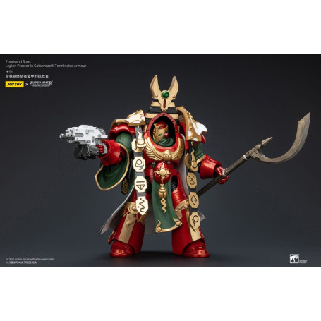 JoyToy Space Marine - Pretore della Legione dei Mille Figli in Armatura Terminator Cataphractii - 1/18 - L'Eresia di Horus