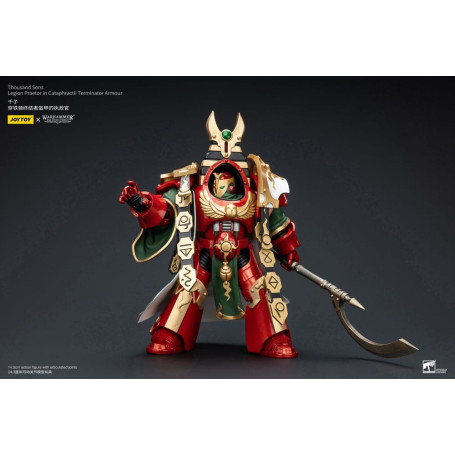 JoyToy Space Marine - Pretore della Legione dei Mille Figli in Armatura Terminator Cataphractii - 1/18 - L'Eresia di Horus