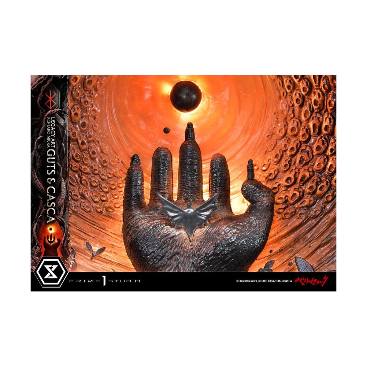 Prime 1 Studio Berserk - Kentaro Miura Legacy Art Berserker GUTS & CASCA Versione bonus in scala 1/6