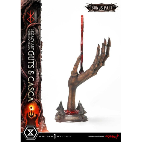 Prime 1 Studio Berserk - Kentaro Miura Legacy Art Berserker GUTS & CASCA Versione bonus in scala 1/6