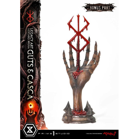 Prime 1 Studio Berserk - Kentaro Miura Legacy Art Berserker GUTS & CASCA Versione bonus in scala 1/6
