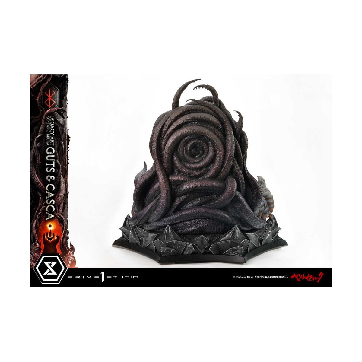 Prime 1 Studio Berserk - Kentaro Miura Legacy Art Berserker GUTS & CASCA Versione bonus in scala 1/6