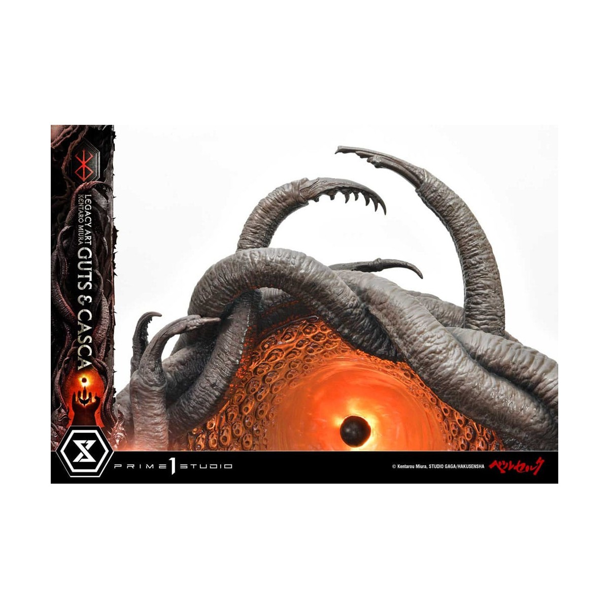 Prime 1 Studio Berserk - Kentaro Miura Legacy Art Berserker GUTS & CASCA Versione bonus in scala 1/6
