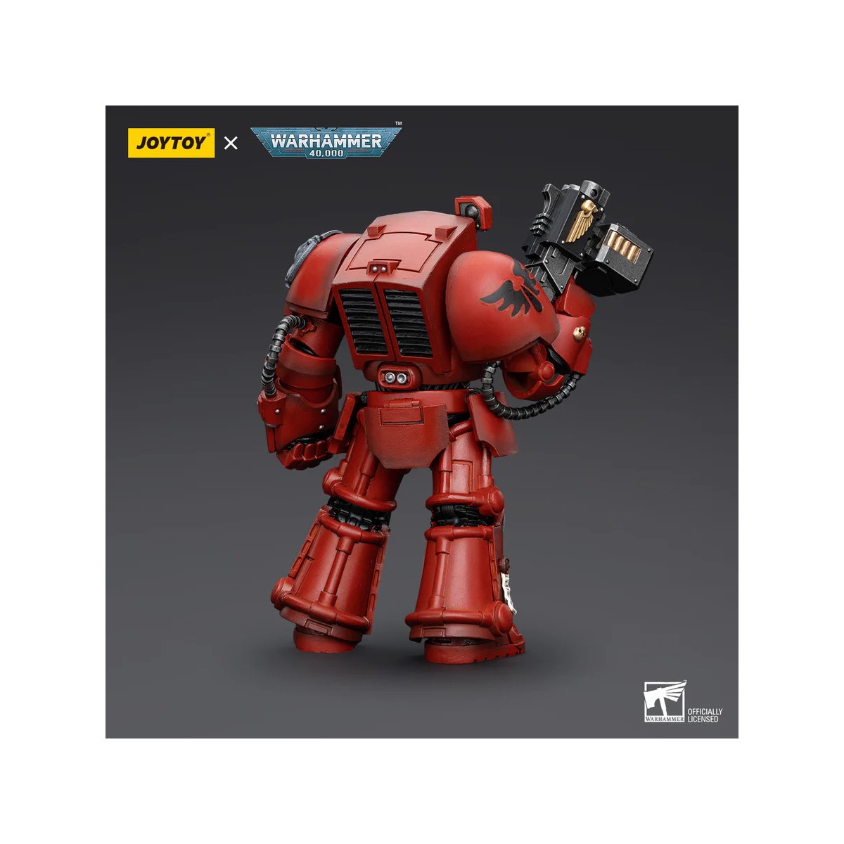 JoyToy Space Marines - Squadra Terminator degli Angeli del Sangue - Terminator con Teletrasporto Homer 1/18 - Warhammer 40K
