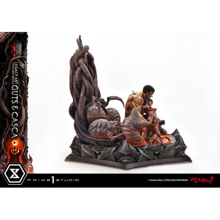 Prime 1 Studio Berserk - Statua di Kentaro Miura Legacy Art Berserker GUTS & CASCA in scala 1/6
