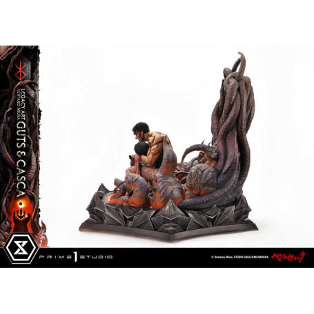 Prime 1 Studio Berserk - Statua di Kentaro Miura Legacy Art Berserker GUTS & CASCA in scala 1/6
