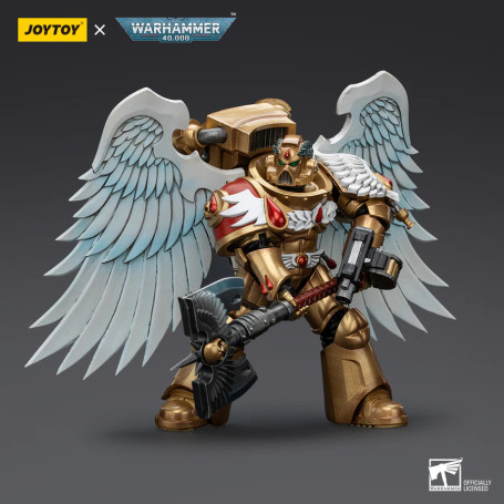 JoyToy Space Marines - Guardia Sanguinaria degli Angeli del Sangue - Guardia Sanguinaria con Ascia 1/18 - Warhammer 40K
