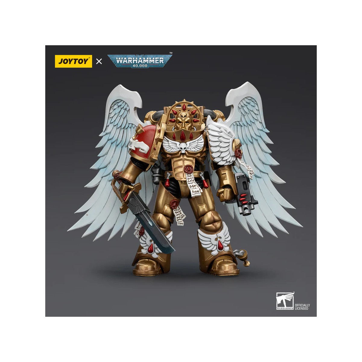 JoyToy Space Marine - Guardia Sanguinaria degli Angeli del Sangue - Guardia Sanguinaria con Spada di Potere 1/18