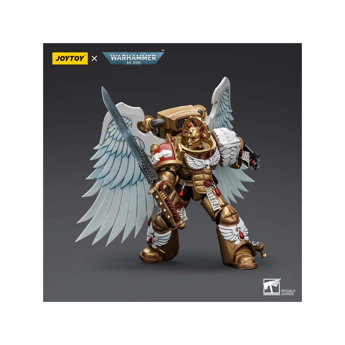JoyToy Space Marine - Guardia Sanguinaria degli Angeli del Sangue - Guardia Sanguinaria con Spada di Potere 1/18