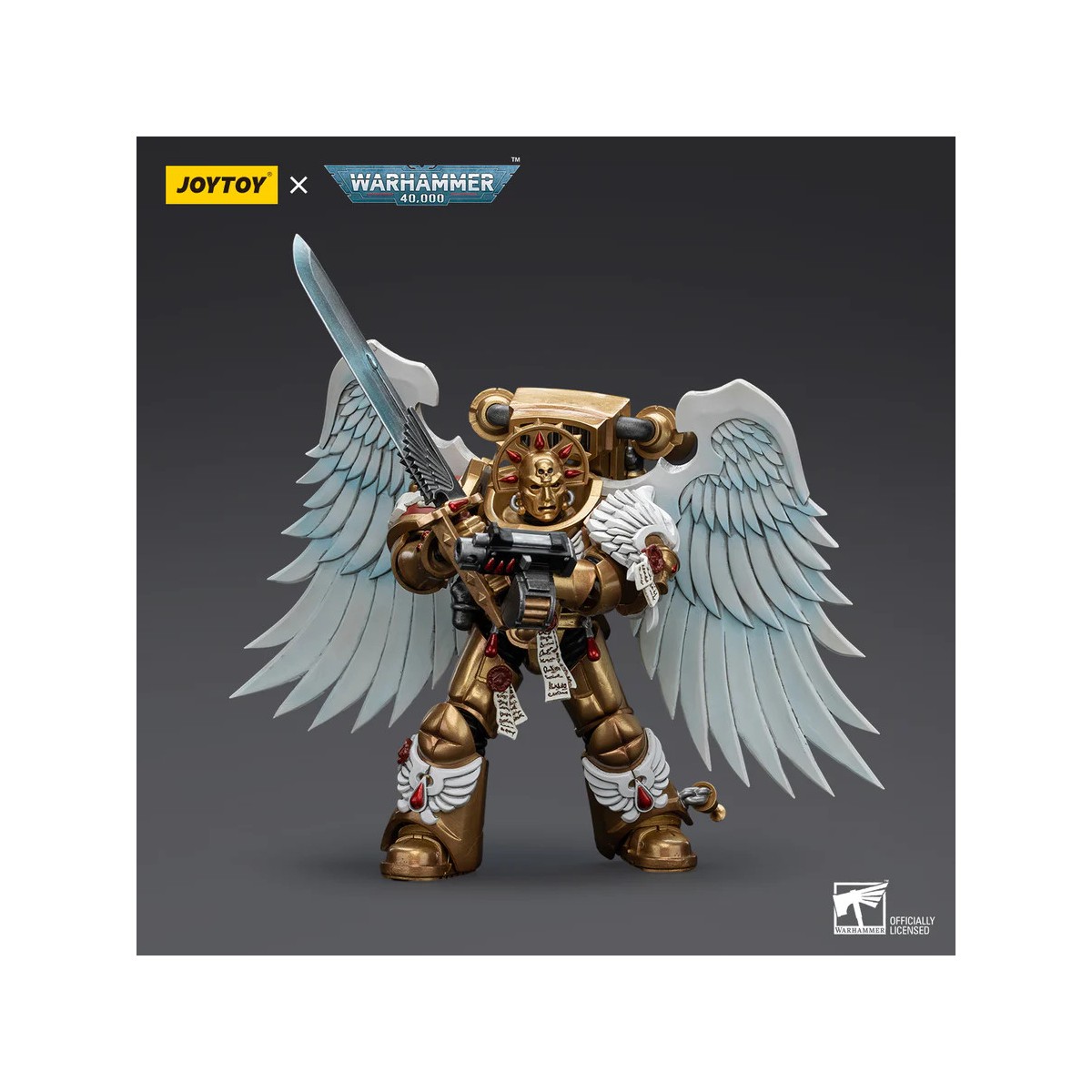 JoyToy Space Marine - Guardia Sanguinaria degli Angeli del Sangue - Guardia Sanguinaria con Spada di Potere 1/18