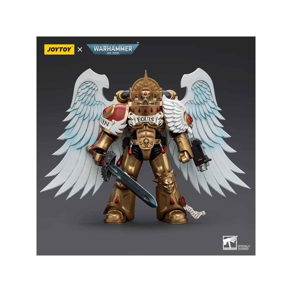 JoyToy Space Marine - Guardia Sanguinaria degli Angeli del Sangue - Guardia Sanguinaria con Spada di Potere 1/18