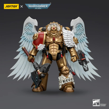 JoyToy Space Marines - Guardia Sanguinaria degli Angeli del Sangue - Guardia Sanguinaria con Ascia 2 1/18 - Warhammer 40K