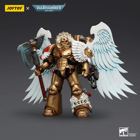 JoyToy Space Marines - Guardia Sanguinaria degli Angeli del Sangue - Guardia Sanguinaria con Ascia 2 1/18 - Warhammer 40K