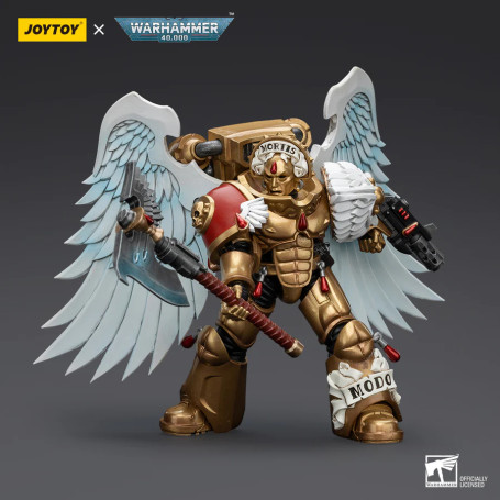 JoyToy Space Marines - Guardia Sanguinaria degli Angeli del Sangue - Guardia Sanguinaria con Ascia 2 1/18 - Warhammer 40K