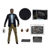 Mc Farlane - Multiverso DC - Bicchiere con etichetta dorata Lucius Fox 1/12 (Il Cavaliere Oscuro)