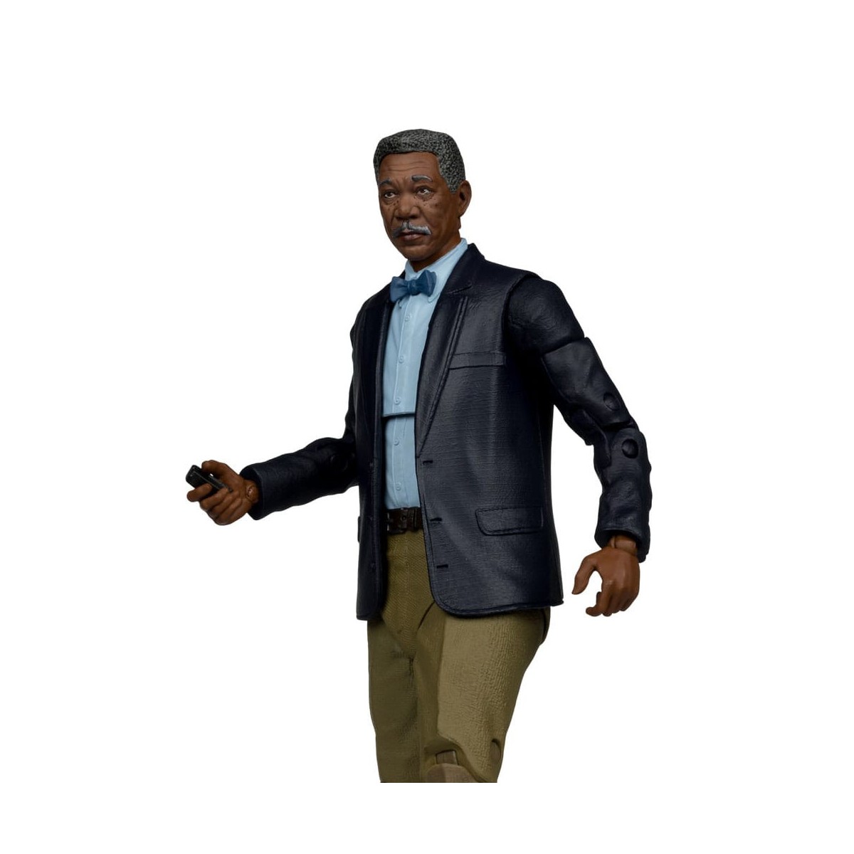 Mc Farlane - Multiverso DC - Bicchiere con etichetta dorata Lucius Fox 1/12 (Il Cavaliere Oscuro)