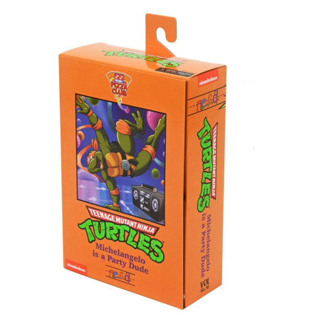 NECA - Ultimate Michelangelo VHS - Cartone animato TMNT