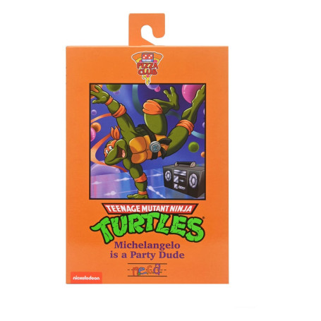 NECA - Ultimate Michelangelo VHS - Cartone animato TMNT