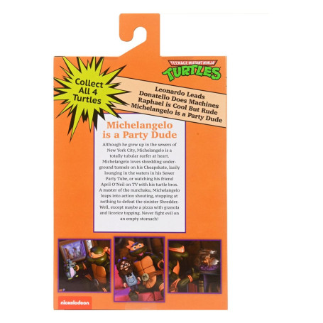 NECA - Ultimate Michelangelo VHS - Cartone animato TMNT
